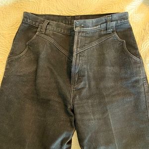Vintage bareback black jeans